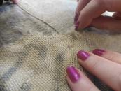 Sewing in action
