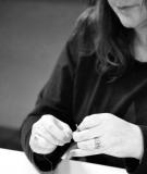 B&W hands photo
